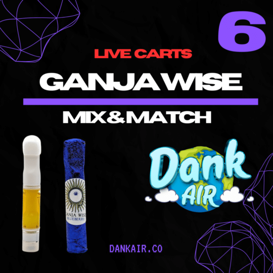 Ganja Wise Fresh Frozen Cart Bundle (6 Pack)